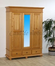 Massivholz Dielenschrank mit