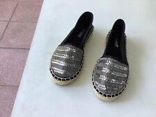 damen schuhe schwarz silber primark