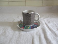 Rosenthal - Scenario Metropol Espressotasse / Mokkatasse mit Untertasse