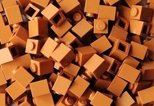 100x LEGO 3005 1x1 Grau /