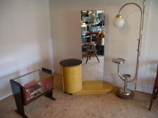 Art Deco Trommelschrank Spiegel Design Jindřich Halabala UP 1930er Garderobe