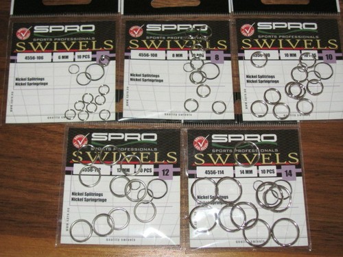 Spro nickel sprengringe - spro,