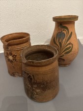 Set  3uralte Keramik Ton
