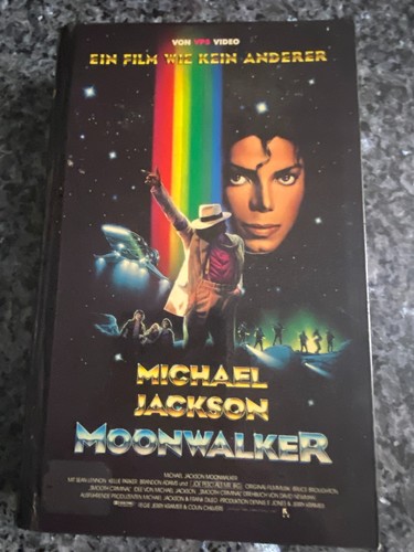 Moonwalker michael jackson vhs - jackson,
