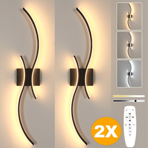 2stk led wandleuchte dimmbar - wandleuchte,