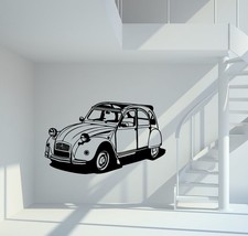 Wandtattoo Citroen 2CV6 - Aufkleber für die Wand