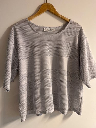 Eleganter pulli silber - pulli, silber-grau