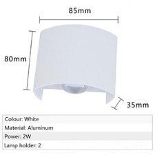 2W-12W LED Wandleuchte