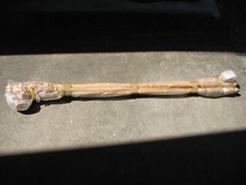 4 Stück Vorhangstangen Gardinenstangen Holz für Dachfenster