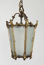 Antik Kaiser Messing Glas