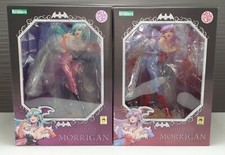 Kotobukiya Bishoujo: MORRIGAN -blue & pink leg- "Darkstalkers" OVP + UNDISPLAYED