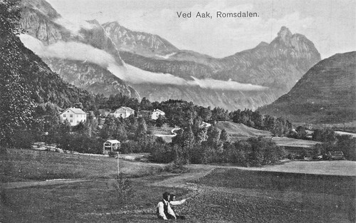 Romsdalen norwegen ved - norwegen, ~
