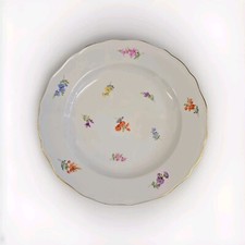 Meissen Streublume Teller Speiseteller ca. 25,5 cm Durchmesser I
