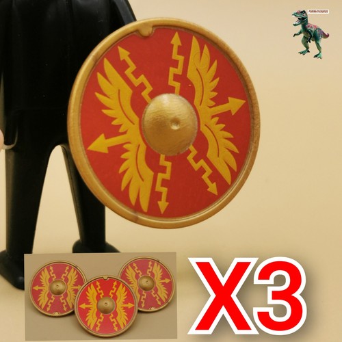 Playmobil römerschild - x3,