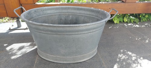Kleine zinkwanne pflanzkübel - kleine,