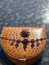 Kette Collier Granat Antik