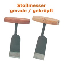 Stoßmesser Klauenmesser Hufmesser Breite ca. 48mm Klauenspatel gerade gekröpft