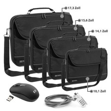 NOTEBOOK Laptop Case Schutz Tasche 14,1 / 15,6 / 17,3 Zoll / wahlweise mit Maus