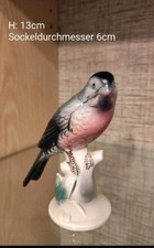 Porzellan Figur Vogel Gimpel