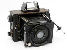 ✮ Ernemann 6.5x9 Klapp-Kamera mit Tessar 12cm f/4.5 #1039997 || vom Händler!