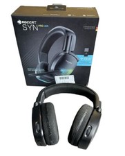 Headset Roccat Syn Pro Air Gaming Headset Windows Kabellos RGB  3D Audio Schwarz