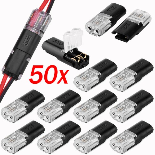 50x auto stecker 2 polig - 50x,