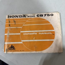 Honda CB750 1973 Owners Manual