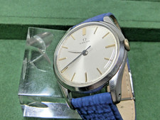 Große Herrenuhr OMEGA, Handaufzug kpl. in Stahl