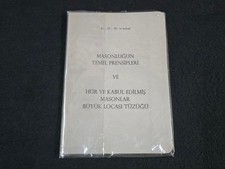 Freimaurer Buch 1974 Masonluk