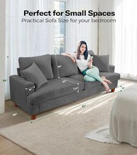 3 Sitzer Sofa Corduroy Sofa