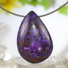 Sugilith Anhänger Drop Shape