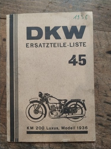 Dkw 45 km200 luxus - 9.5,