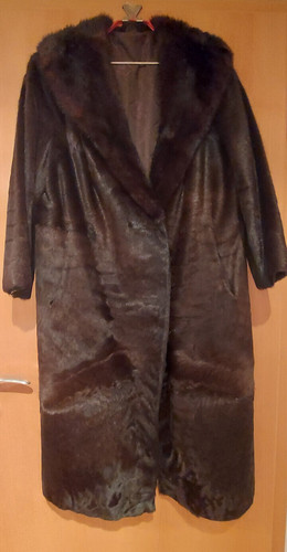 Mantel pelzmantel damen - pelzmantel,