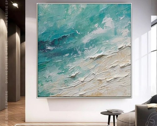 Seelandschaft handgemalt - seelandschaft,,