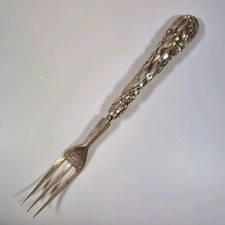 Antike Silbergabel mit