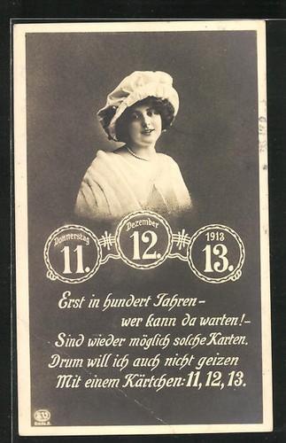 Kurioses datum 1913 - kurioses, 11.12.1913
