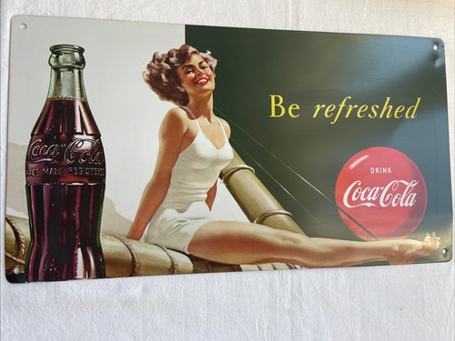 Cocacola coca cola - cola, blechschild