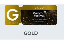 Greator Festival Gold Tickets