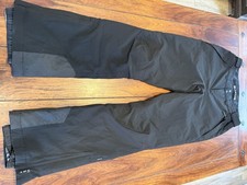 ? LUHTA Herren Skihose Schwarz Gr. 50 A.W.S. Pro Warm Wasserdicht Top ?