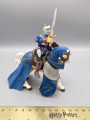 Schleich blauer ritter mit - blauer,
