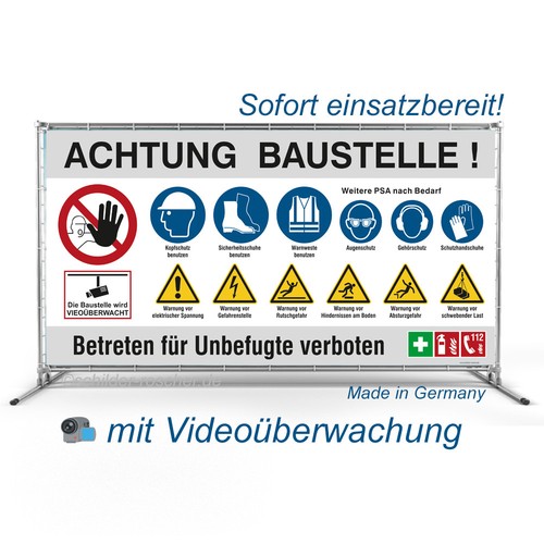 Bauzaunbanner - , |