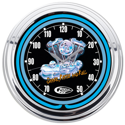 Neonuhr zodiac ironhead 15 - neonuhr, "ironhead"