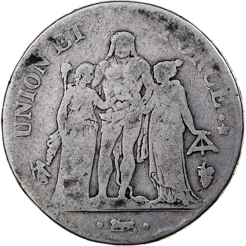 Frankreich francs union et - 5, francs,