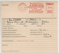 Hildesheim 1938 Ahlborn