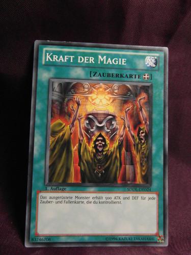 Yugioh kraft der magie - yugioh,