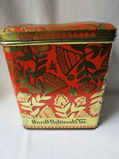 Onno Behrends schöne alte große Dose Teedose Blechdose Tee-Dose 26,5x22,5x16,5cm