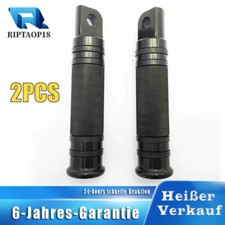 Schwarz Motorrad Fußrasten