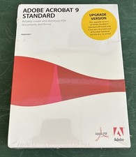 NEW Adobe Acrobat  9 Standard