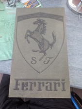 Edles Wandbild "Ferrari" 20cm