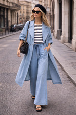 Oversize Jeans Culotte